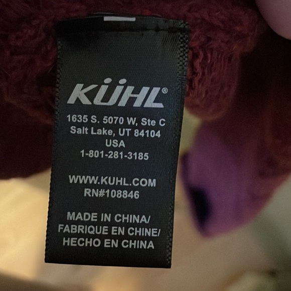 Kuhl Knit Merino Wool Blend Sweater Sz L - Picture 5 of 6